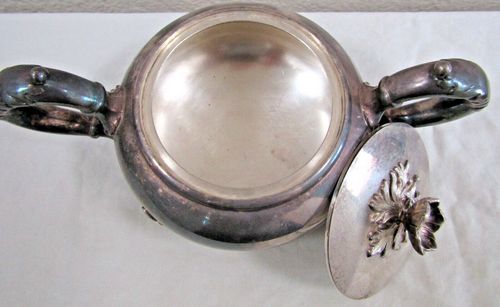 Antique Sheffield EPNS Model 57 Open Blossom Coffee Service - Picture 18 of 18