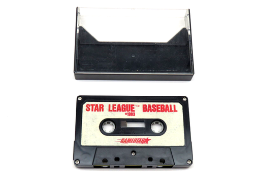 STAR LEAGUE BASEBALL (Atari 400/800/XL/XE, 1983) (Box, Cassette, Manual) NTSC - Picture 9 of 20