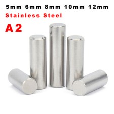 Stainless Steel Dowel Pins Parallel Pins A2 Metric 5mm 6mm 8mm 10mm 12mm
