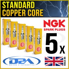 5x NGK BKR5E-11 6953 Standard Spark Plug