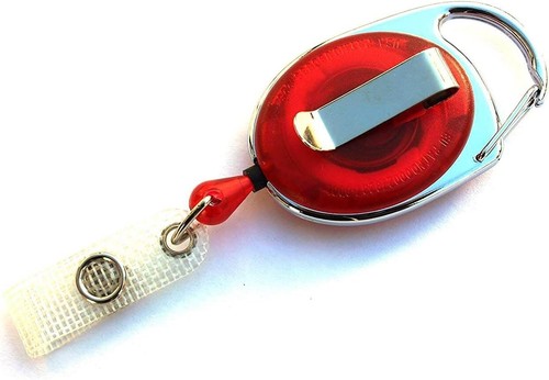 1x Ausweisjojo Kartenhalter Ausweishalter Schlüsseljojo Jojo Zipper & Gürtelclip - Picture 23 of 49
