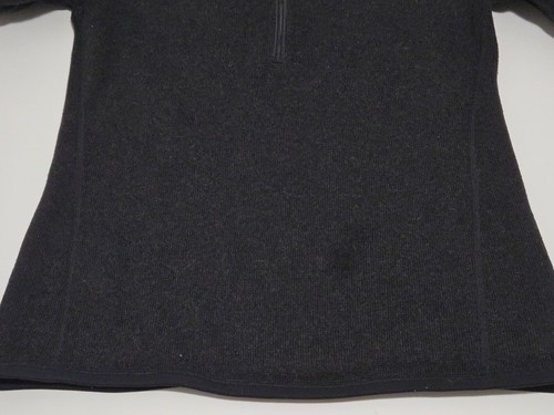 Patagonia Worn Wear Better Sweater 1/4 Zip Pullover Gray Women's Small VGC - Picture 9 of 15