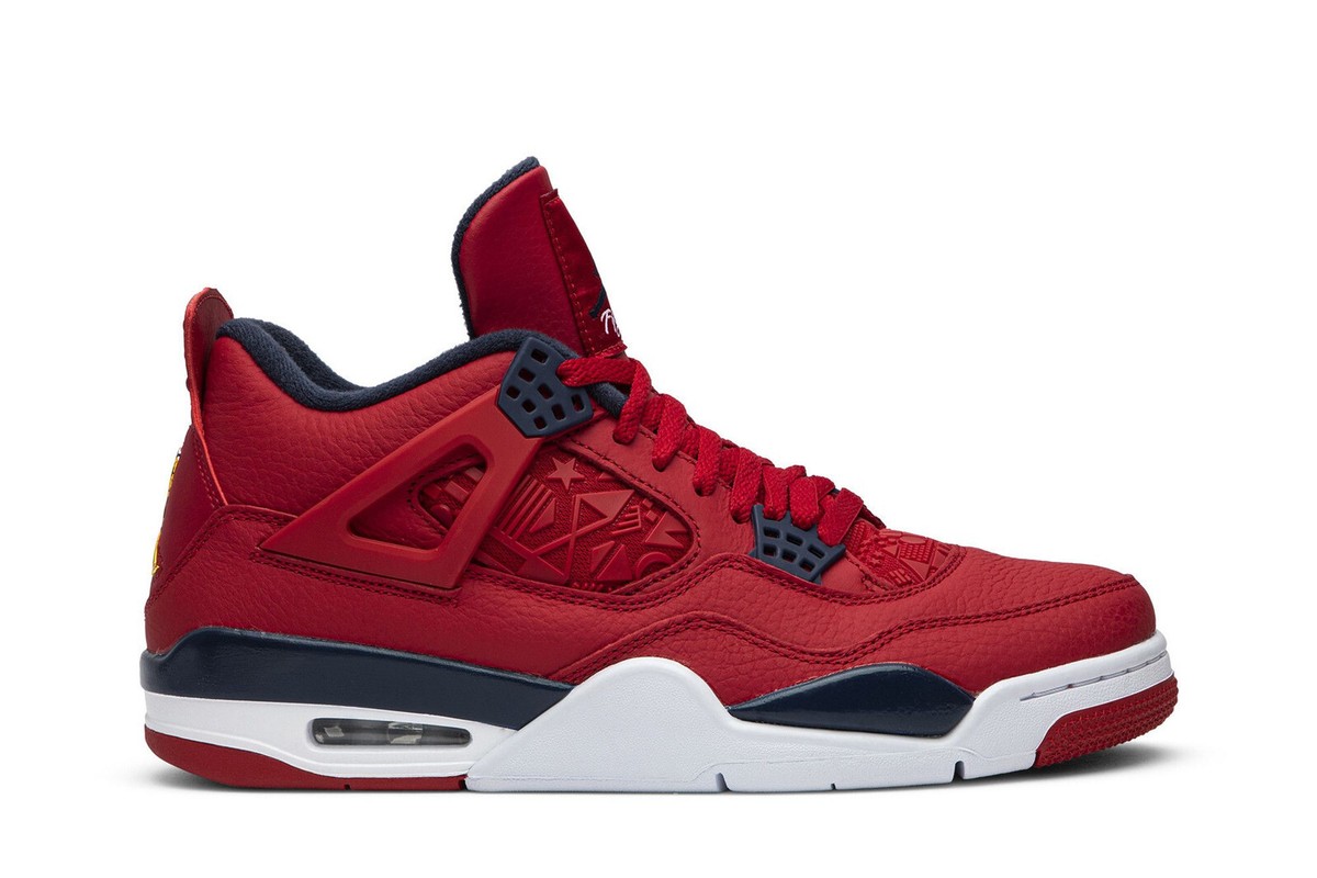 Size 10.5 - Air Jordan 4 Retro FIBA for sale online | eBay