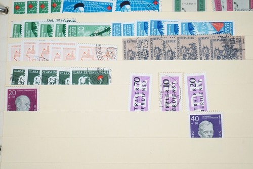 DEUTSCHLAND RIESIGE SAMMLUNG VON 3000+ BRIEFMARKEN POSTFRISCH & GEBRAUCHT AUF STECKSEITEN - Bild 21 von 24