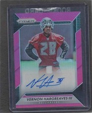 VERNON HARGREAVES 2016 PANINI PRIZM PINK SP PRIZMS ROOKIE AUTO RC