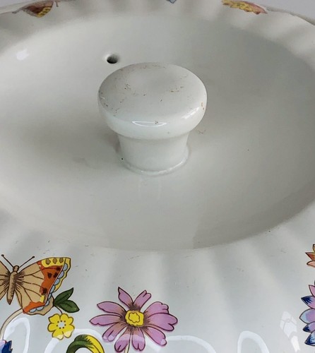Aynsley - Giardino di campagna - UNA CASSERUOLA 3 pinte con coperchio - 8 1/2" 21,5 cm - Foto 5 di 10