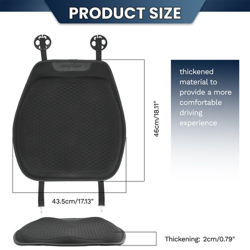 Gel Seat Cushion for Pressure Relief Home Office Cushion Chair Thick Non-Slip. - Picture 2 of 9