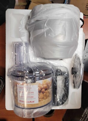 KitchenAid KFP0718CU Food Processor - Silver - NIOB