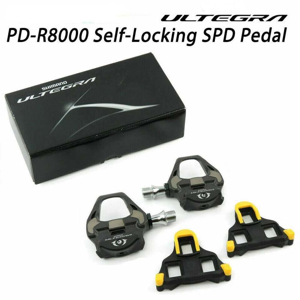 Shimano R540/R550/R7000/R8000 Clipless Carbon Pedal 9/16" SPD-SL Single Release - Image 2 of 4