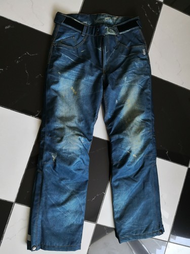 PANTALONI MOTO OJ FREESTYLE DOPPIO STRATO IMPERMEABILE tg L | eBay