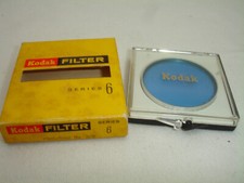 KODAK SERIES 6 Lens Filter 80b Blue color