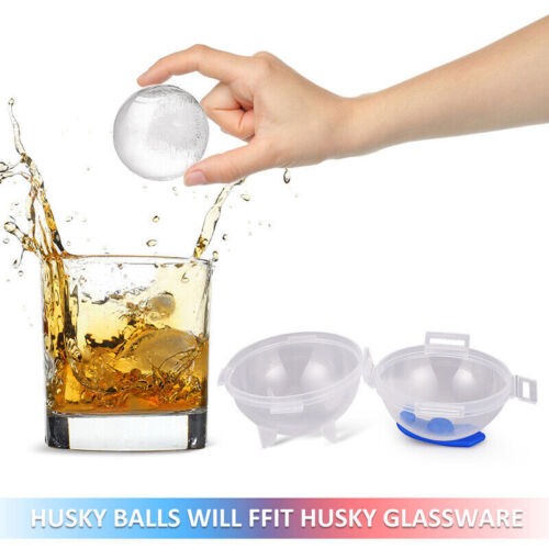 16 Stück 2" Eiswürfel Ball Maker Tray Silikon Kugel Runde Form Whiskey Cocktails - Bild 4 von 21