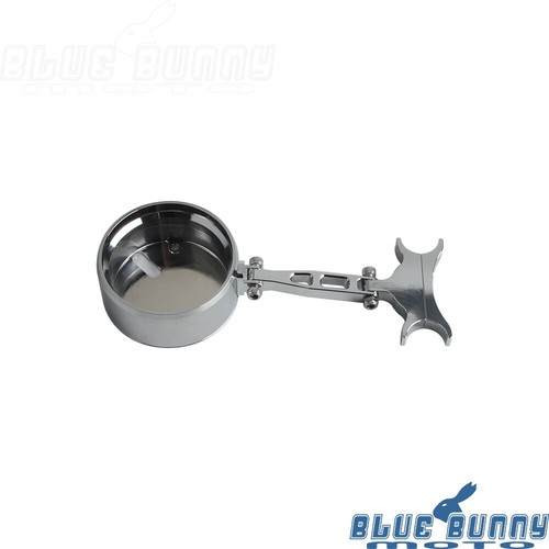 Universal T-Bar Digital Gauge Mount Housing Bracket For Softail FXLRS FXFB FXFBS - Picture 5 of 9