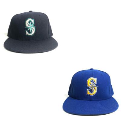 MLB Cap New Era Seattle Mariners ALT 2 59Fifty Fitted Hat Royal Blue