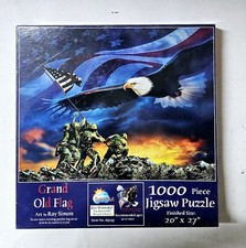 ***Grand Old Flag by Ray Simon (Iwo Jima) 1000 Jigsaw Puzzle (NEW & Sealed)***