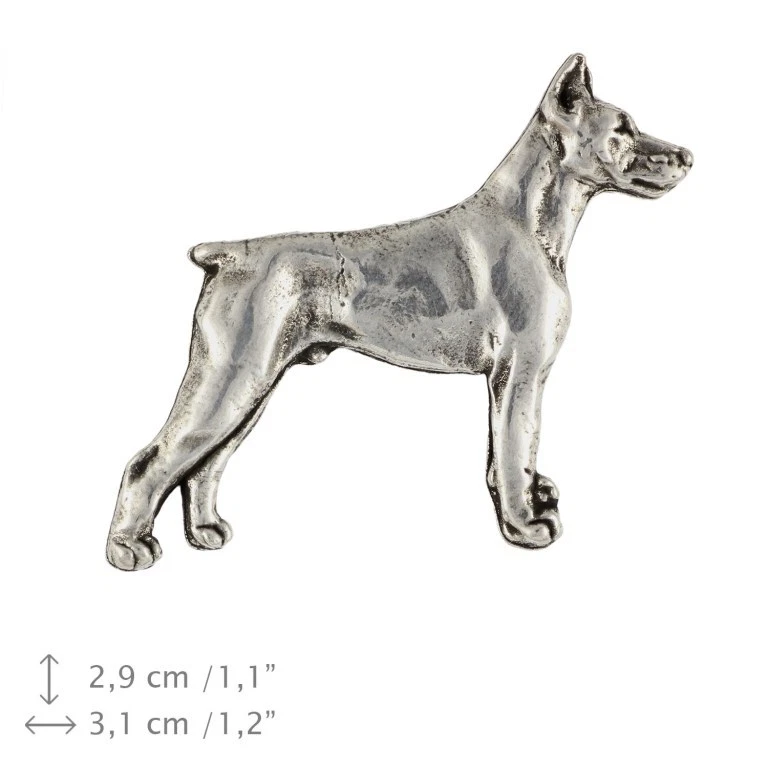 Silver doberman sale pinscher