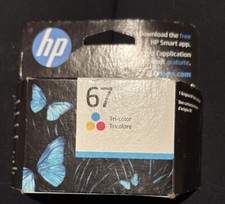 HP 67 Original Ink Cartridge, Tri-color (3YM55AN) EXP. Nov. 2023