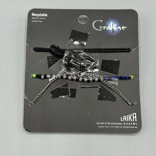 Coraline Other Mother Glow In The Dark Armband Set 3 Stück NEU - Bild 2 von 3