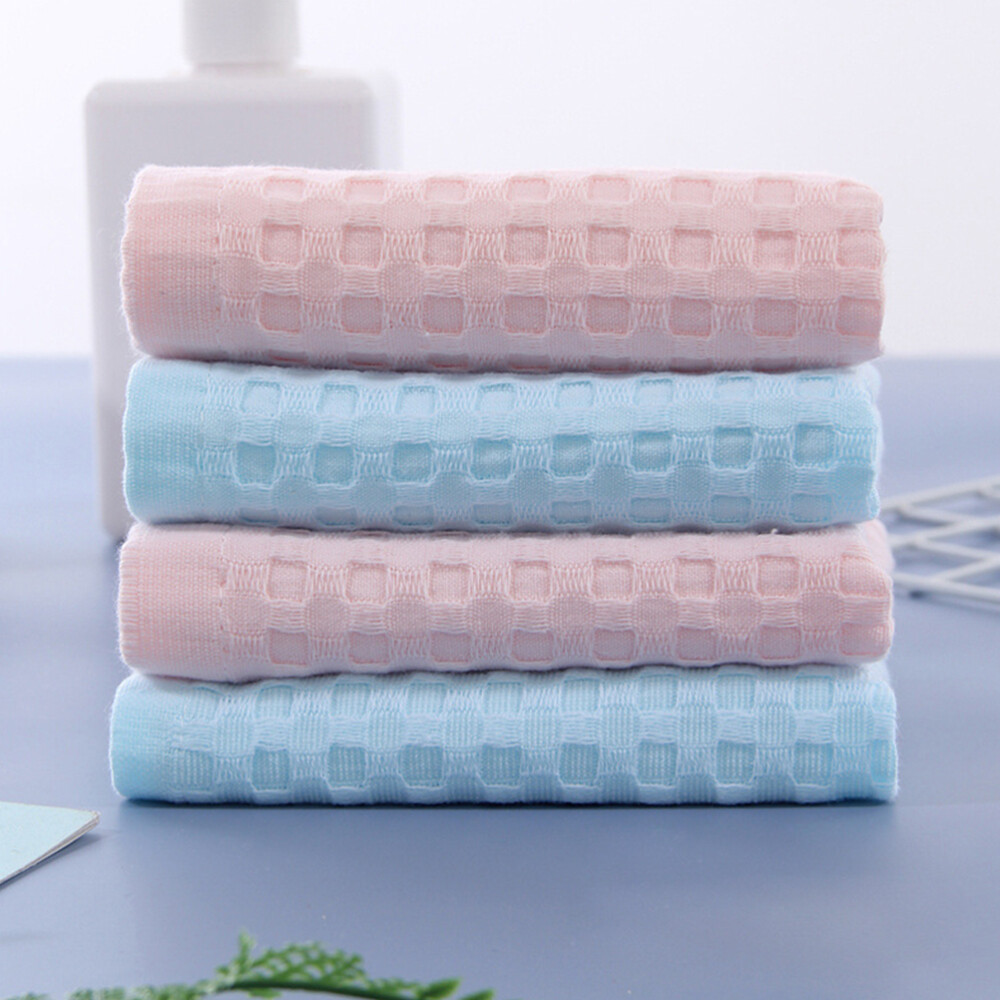 4 Pcs Cotton Towel Bath Supply Cosmetics Washcloths Makeup Remover