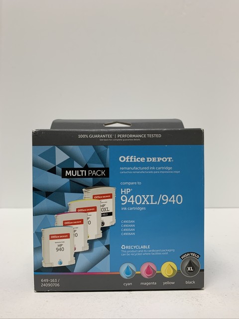 hp 61 black ink office depot