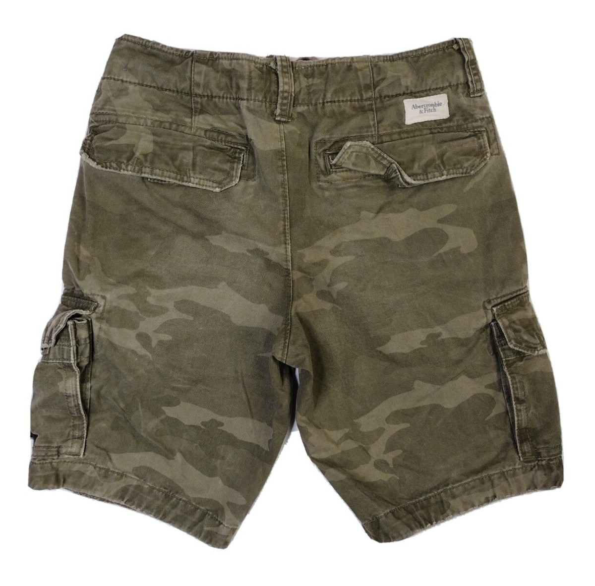 Abercrombie & Fitch Cargo Shorts Men Adult Size 28 Camo Green | eBay