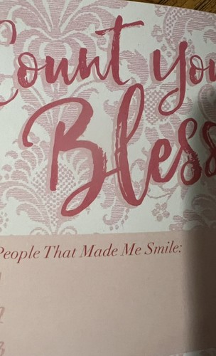 Gratitude Floral Pink Journal NEU - Bild 4 von 4