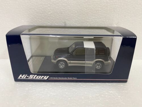 modellino auto po 1:43 Hi-Story HS393BL Suzuki Escudo Vitara Nomade V6 1994 scala JDM - Foto 3 di 11