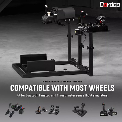 Dardoo Racing Simulador De Vuelo Cockpit Fit Para Thrustmaster Logitech G29 X52 - Bild 5 von 5