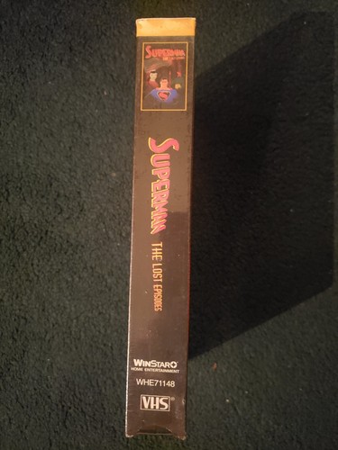 SUPERMAN The Lost Episodes VHS 1999 Original 8 Sci-Fi Animated Shorts New Sealed - Imagen 4 de 6