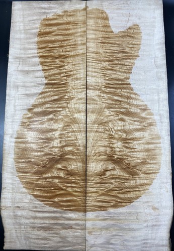 9mm Electric Guitar Top Set 5A Figure Quilted Maple Wood Luthier Supply