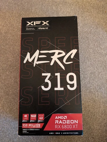 XFX Speedster MERC319 RX 6800 XT 16GB GDDR6 Graphics Card GPU.