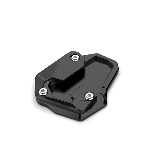 Kickstand Side Stand Extension Puck Plate Pad Black FOR BMW R1300GS / Adventure - Picture 3 of 6
