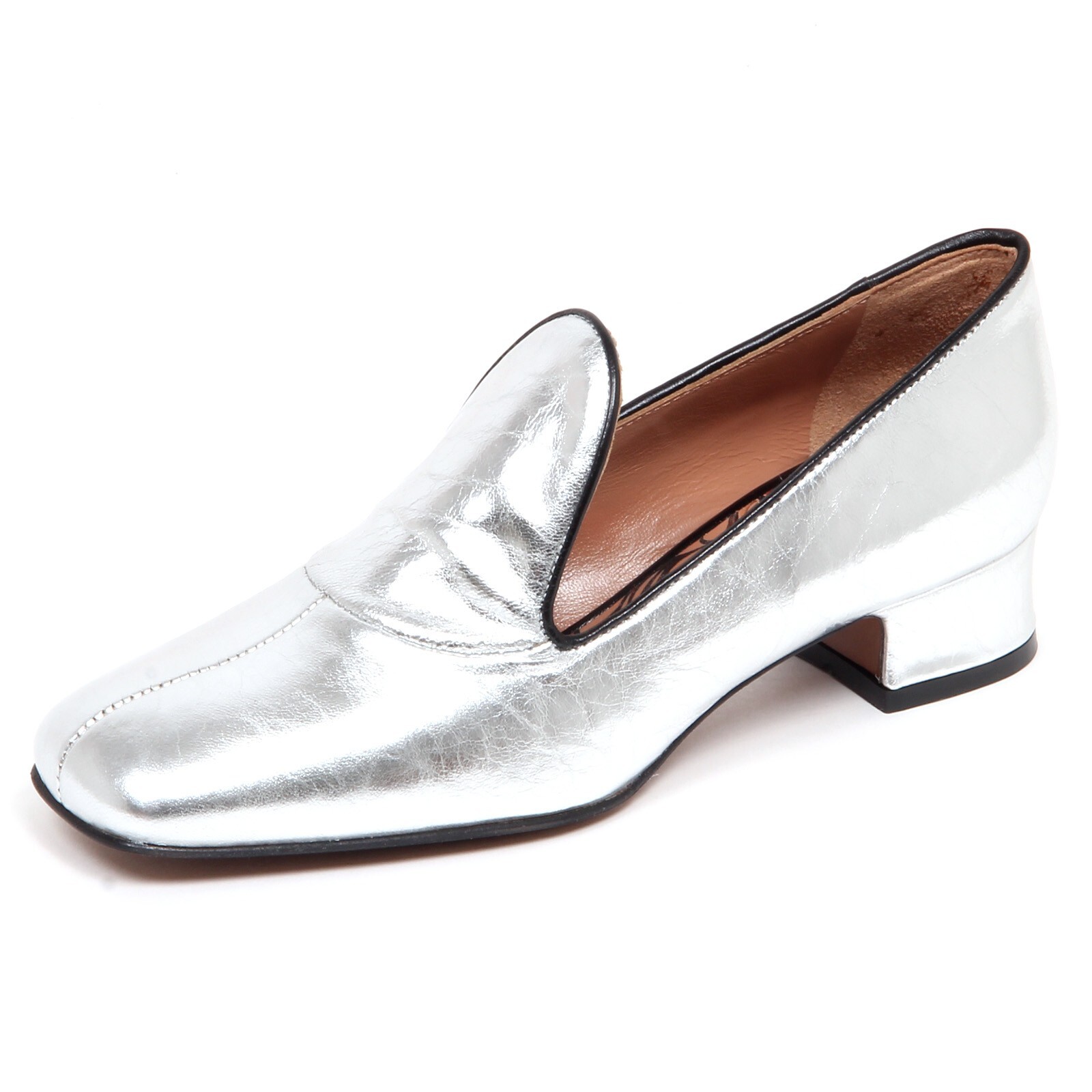 F6308 женская обувь с зеркальным эффектом декольте donna silver LAUTRE CHOSE scarpe crash