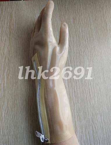Hot sales 100% Latex Rubber Men Or Women Gloves 0.4mm size S-XL - Picture 11 of 18