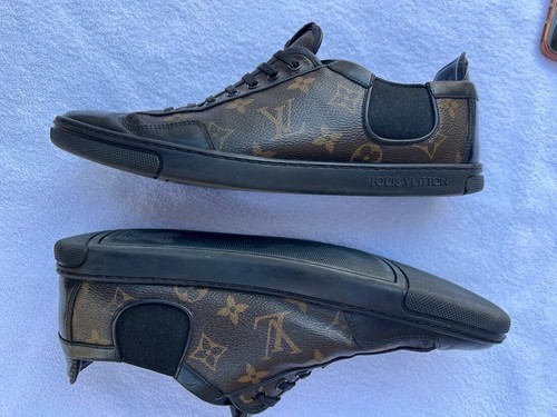 Louis Vuitton Men's Sneakers Match-Up Monogram Multicolor Size 7.5 EU/8.5 US - Picture 7 of 9