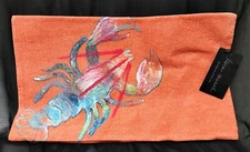 Fun Colorful Lobster Pillow cover by Liora Manne Unused As Is