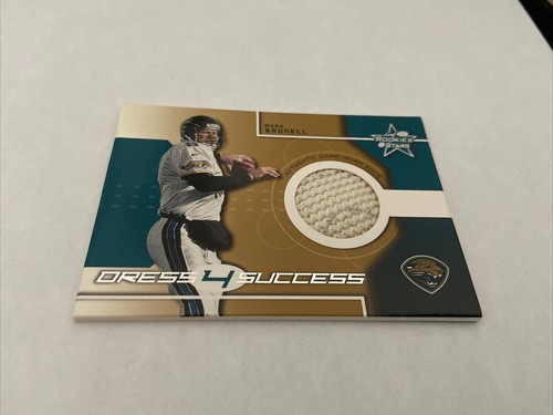 VERY RARE - 2000 Leaf R&S Dress Four Success SHOE #'d 44/50 - Mark Brunell JAGS