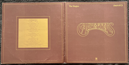 Carpenters The Singles 1969-1973 Greatest Hits LP GATEFOLD 1973 TESTED EX VIDEO - Picture 13 of 13