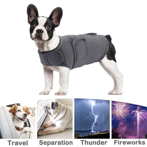 Dog Anxiety Relief Vest Jacket Soft Comfort Coat for Small Medium Large Dogs AU - Picture 5 of 18