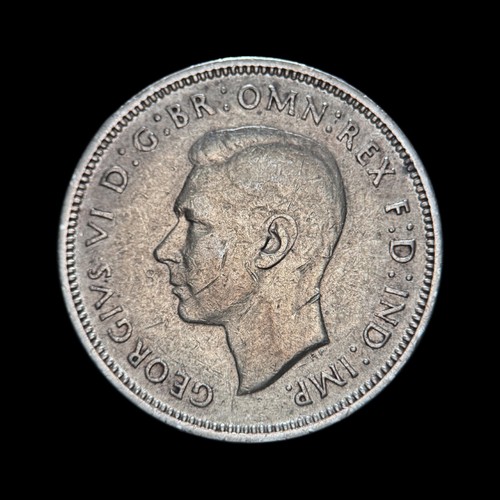 AUSTRALIA. 1939, Florin, Silver - KGVI, Commonwealth, Melbourne Kangaroo KEY 2 - Picture 2 of 3