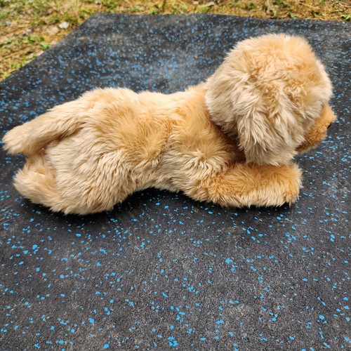 "Aurora Golden Yellow Lab Retriever Miyoni peluche animal perro cachorro 12""" - Imagen 3 de 6