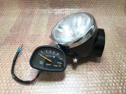 Honda Benly CD50 CD70 SpeedoMeter & Headlight + Case Fit CL50 SS50 CD90 CL90. - Foto 10 di 11
