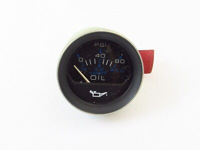 #ad Faria 2 1 4quot; PSI Marine Oil Pressure Gauge 4060 5 65 Boat $19.99