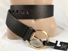 Women's NWT INC International Concepts Oversized Crescent-Buckle Belt
