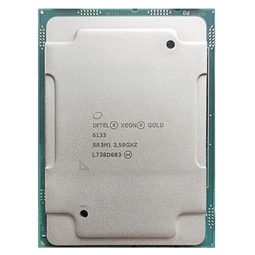 Intel Xeon Gold 6133 Processor 2.50GHz 20Core 40Threads LGA3647 TDP 150W - Picture 1 of 1