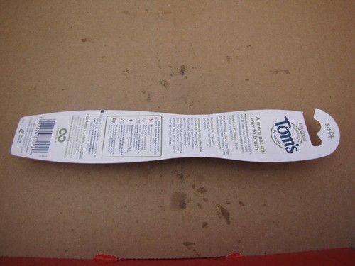 Tom's Of Maine Naturally Clean Adult Soft Toothbrush Multi Height Bristles 1ct - Picture 2 of 2