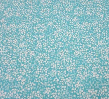 Berry Nice BTY P&B Textiles Tonal White Aqua Turquoise Blender Print