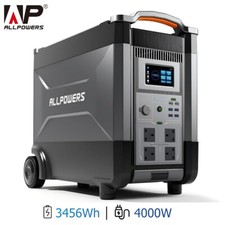 ALLPOWERS 600W 1800W 2500W 4000W Power Station LiFePO4 Battery Solar Generator