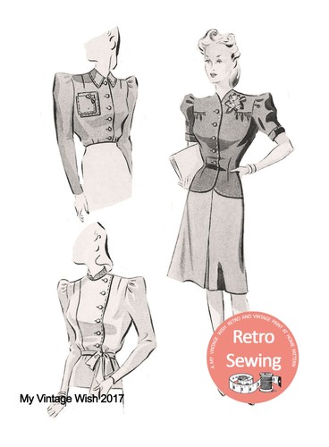 The Haslam System of Dress-cutting Lingerie No. 4 1940's - Picture 8 of 9