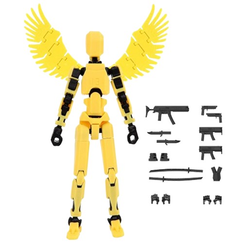 Action Figure 3D Printed Multi-Jointed Movable Articulated Robot Dummy Gifts - Picture 20 of 20